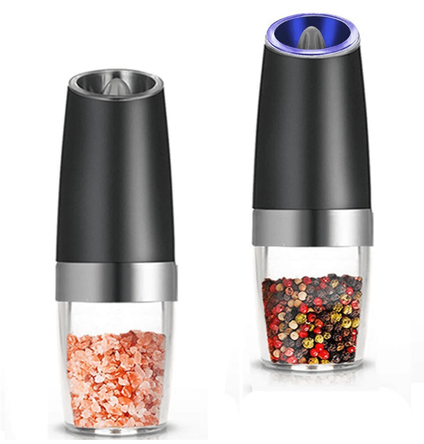 COMPRE 1 LEVE 2 moedores elétricos de sal e pimenta